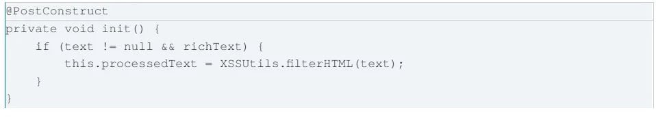 PostConstruct Pattern for Derived Data